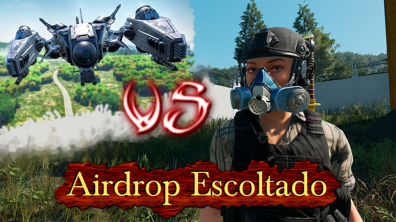 DRONES CUSTODIANDO LANZAMIENTO AEREO EN SCUM